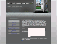 Tablet Screenshot of paladin-insurance.com